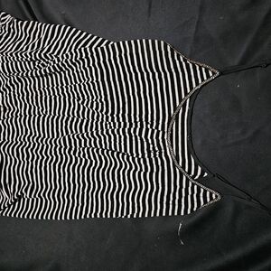 Striped Black and White Camisole